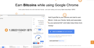 CryptoTabのインストール